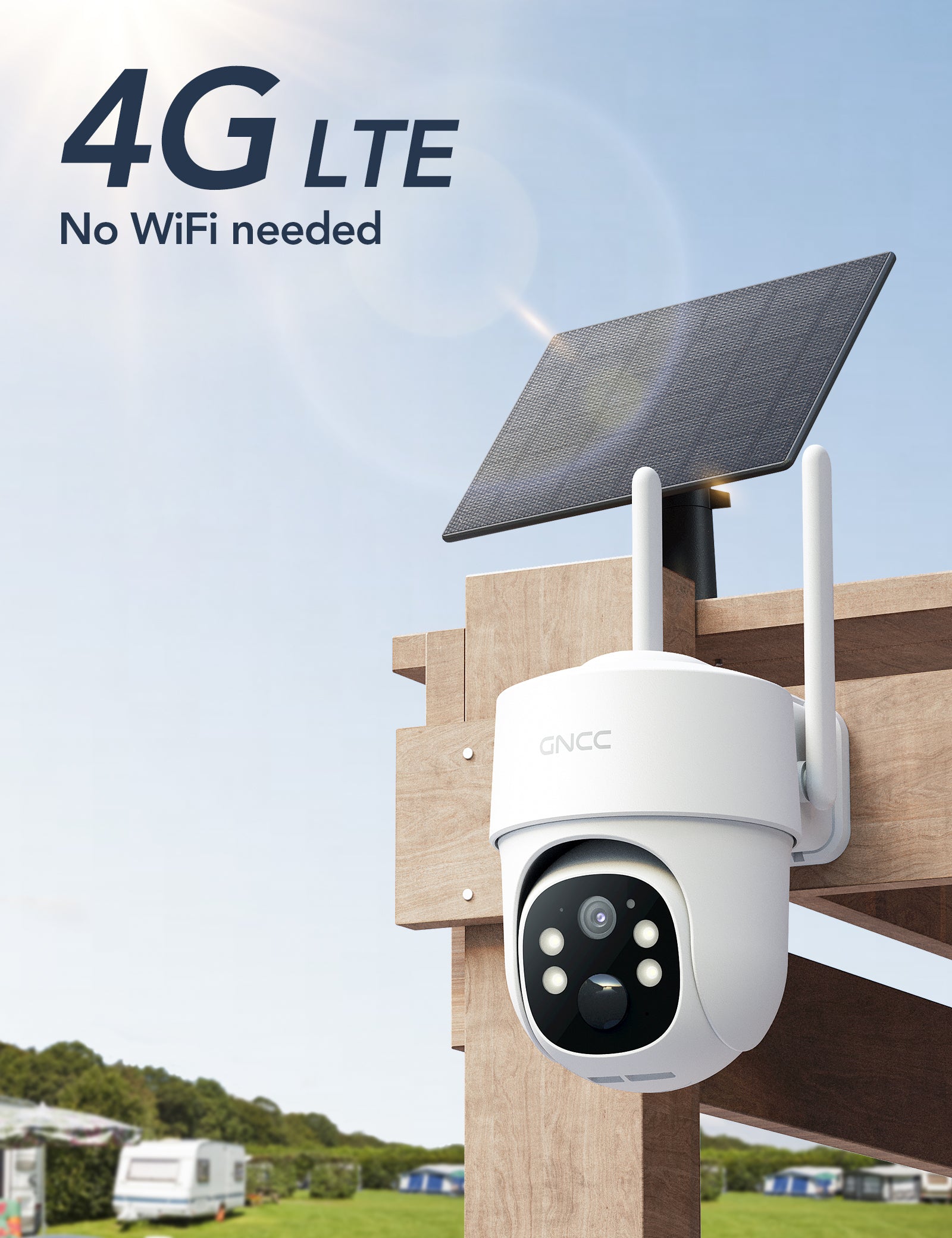 Victure W3 4G LTE Cellular Wireless Outdoor Camera