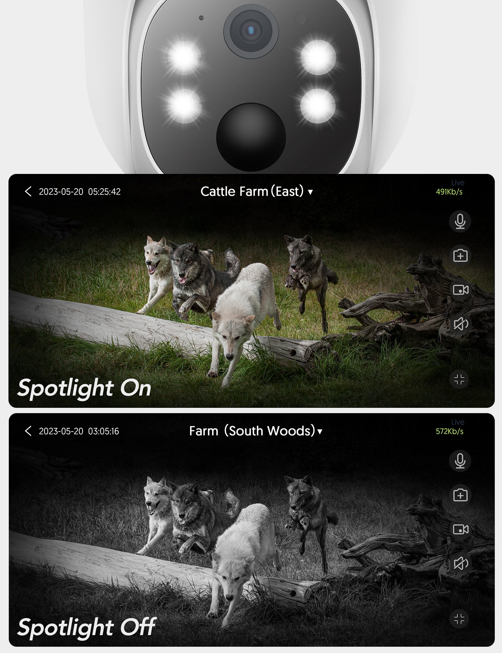 Victure W3 4G LTE Cellular Wireless Outdoor Camera