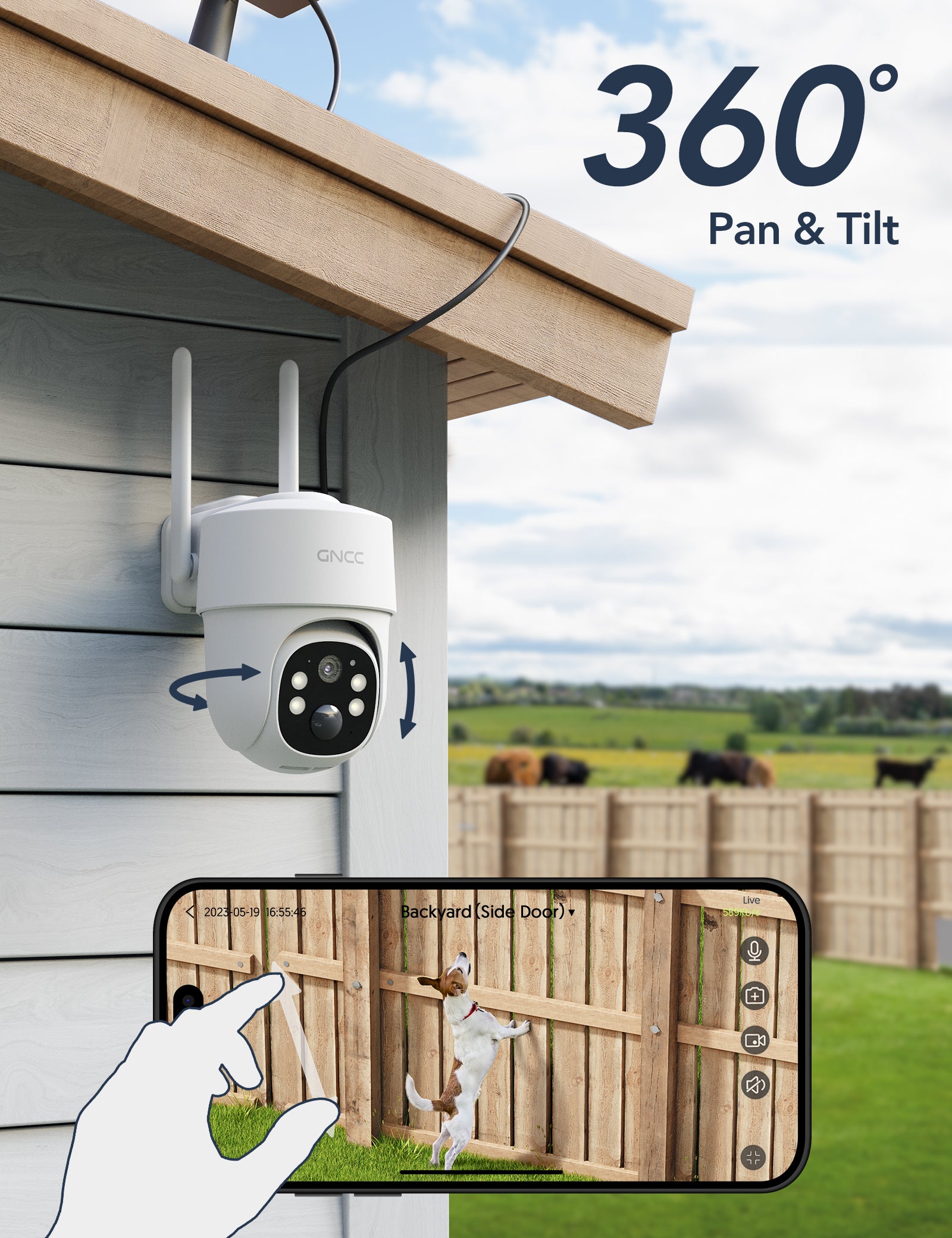 Victure W3 4G LTE Cellular Wireless Outdoor Camera