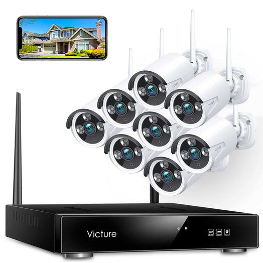 Victure NK200  Expandable 8 Channel CCTV Camera System