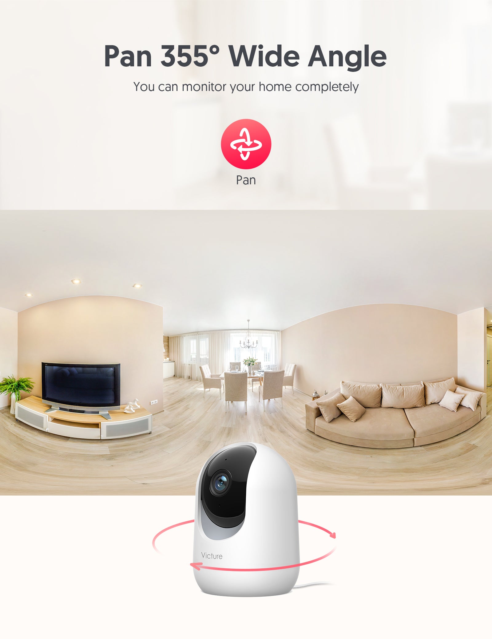 Victure Indoor Pet Camera PC550