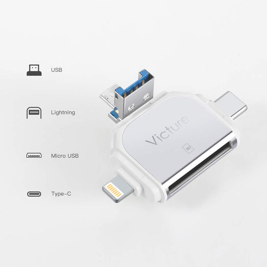 Victure CS6010 4 in 1 Card Reader