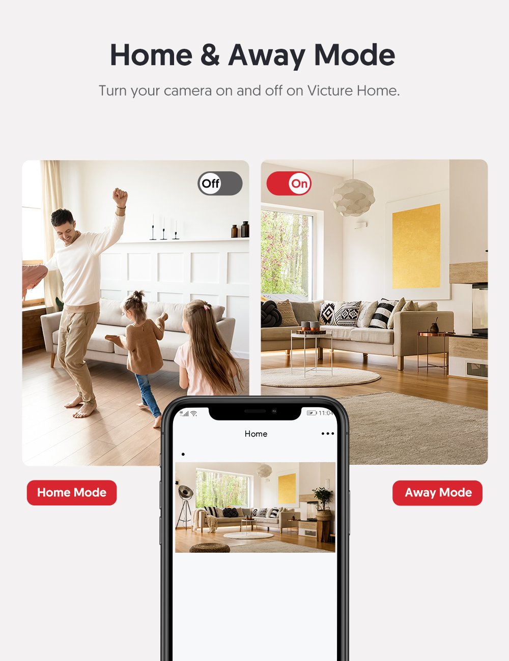 Victure PC440 Indoor Baby Camera (Osaio APP)