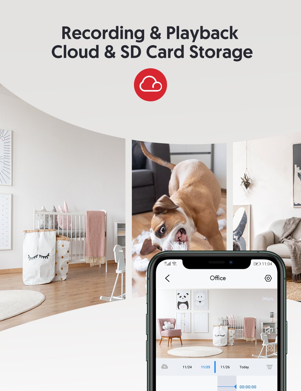 Victure PC440 Indoor Baby Camera (Osaio APP)