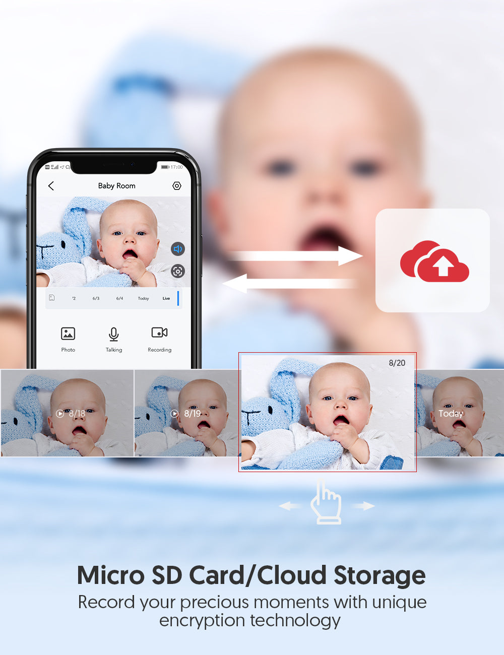 Victure PC420 Pro Baby Monitor