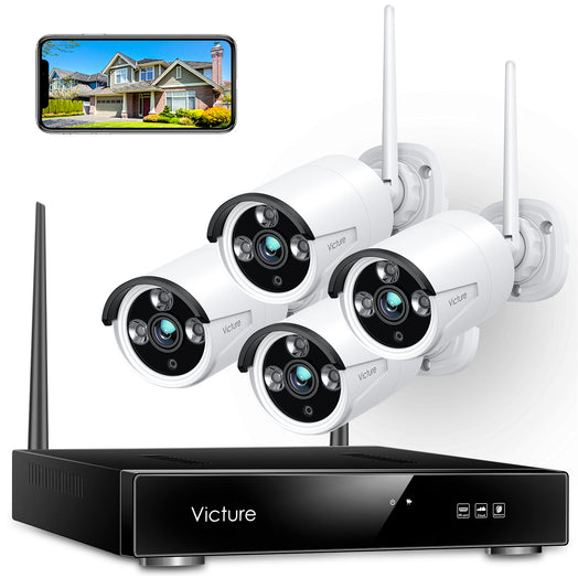 Victure NK200  Expandable 8 Channel CCTV Camera System