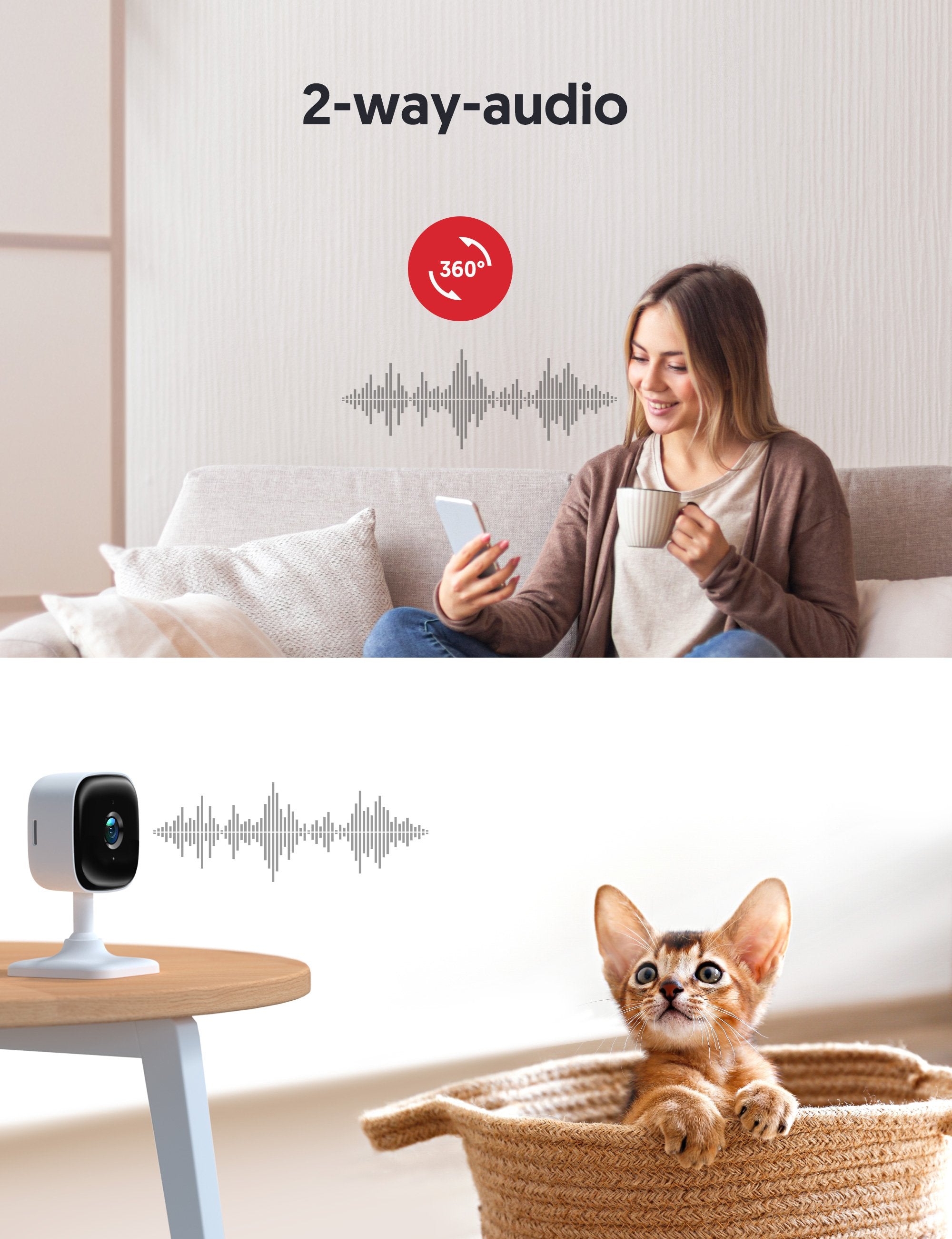 Victure PC440 Indoor Baby Camera (Osaio APP)